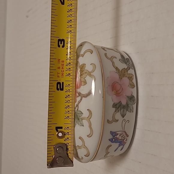 Vintage Express Otagiri Japan Lidded Trinket Box - Picture 14 of 16